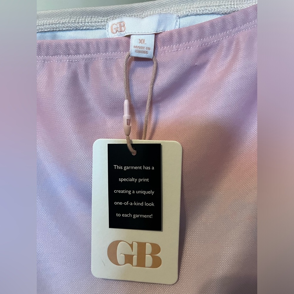 GB Maxi skirt Pink and purple XL NWT - Picture 5 of 6